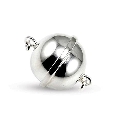Magnetic Ball Clasp Polished