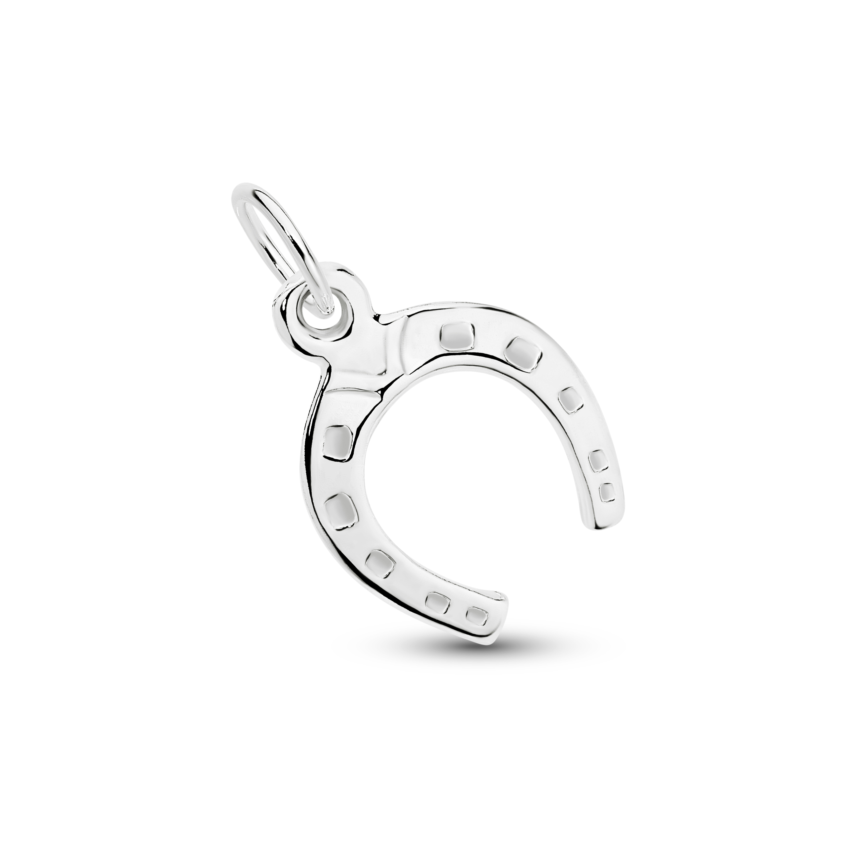 Sterling Silver Horseshoe Charm CH137